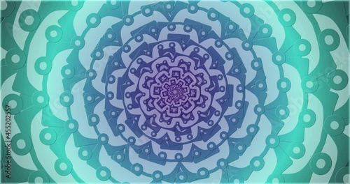 Background Loop Spinning Mandala Fractal psychedelic