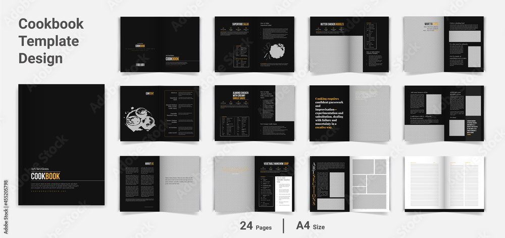 cookbook booklet design template cookbook layout recipe book design cookbook booklet design template cookbook layout recipe book design