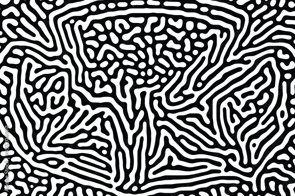 Fototapeta premium Turing Pattern Background