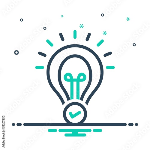 Mix icon for conclusion
