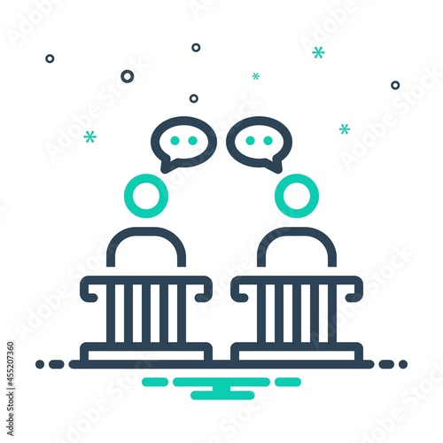 Mix icon for disputes