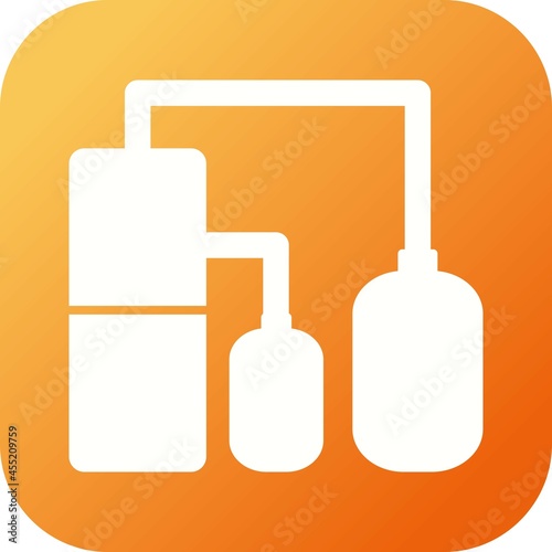 Unique Weather Station Vector Glyph Icon