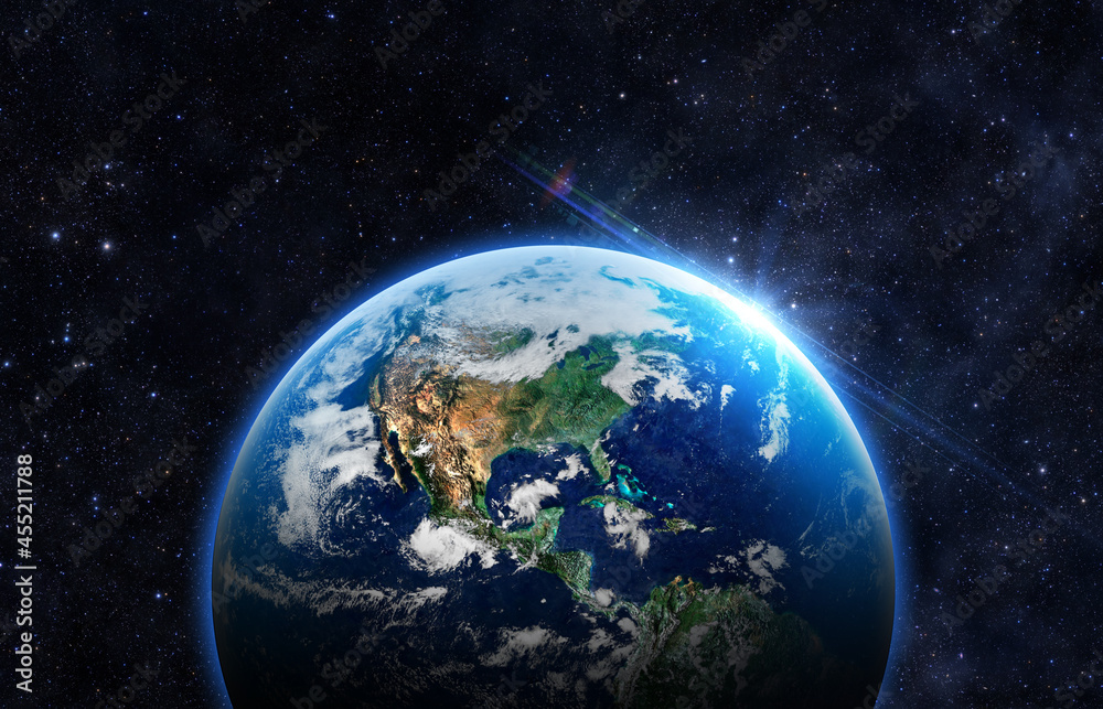 Obraz premium Earth - Elements of this Image Furnished by NASA