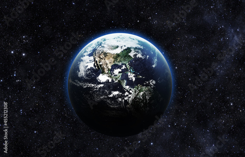 Fototapeta Naklejka Na Ścianę i Meble -  Earth - Elements of this Image Furnished by NASA