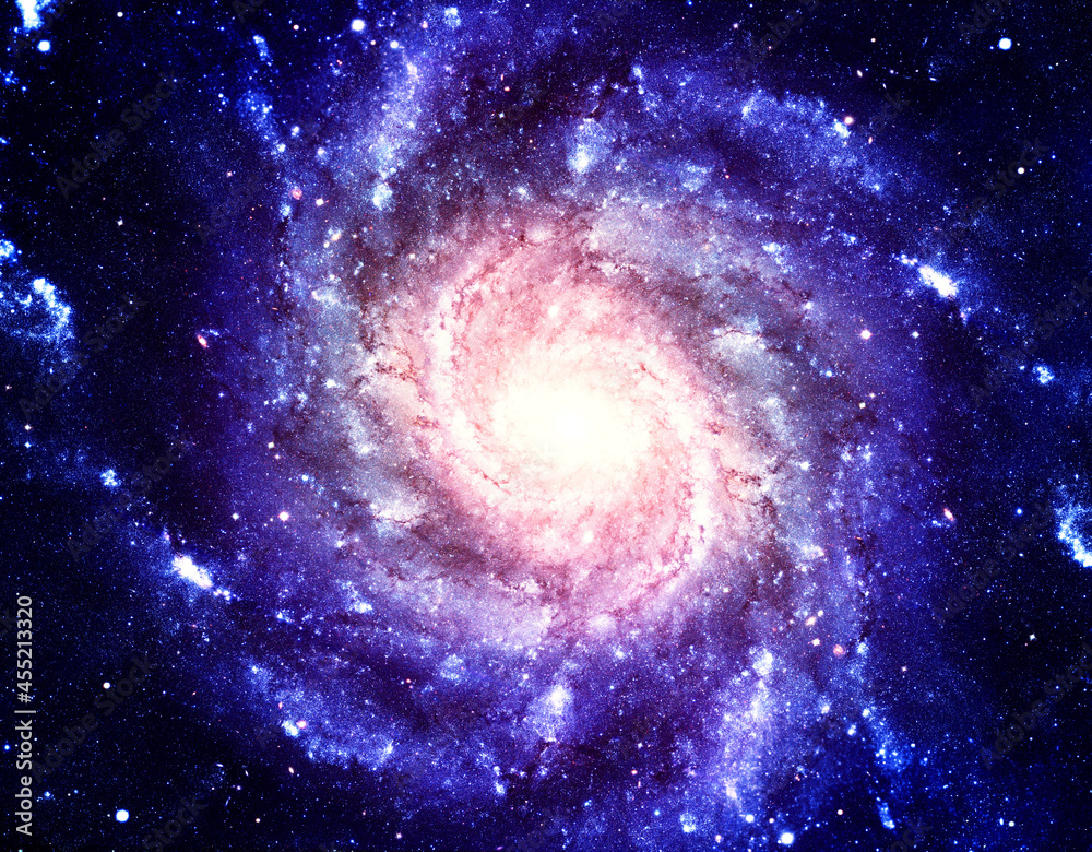 Swirl Galaxy - Elements of this Image Furnished by NASA