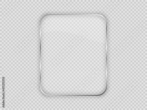 Wallpaper Mural Glass plate in rounded vertical frame Torontodigital.ca