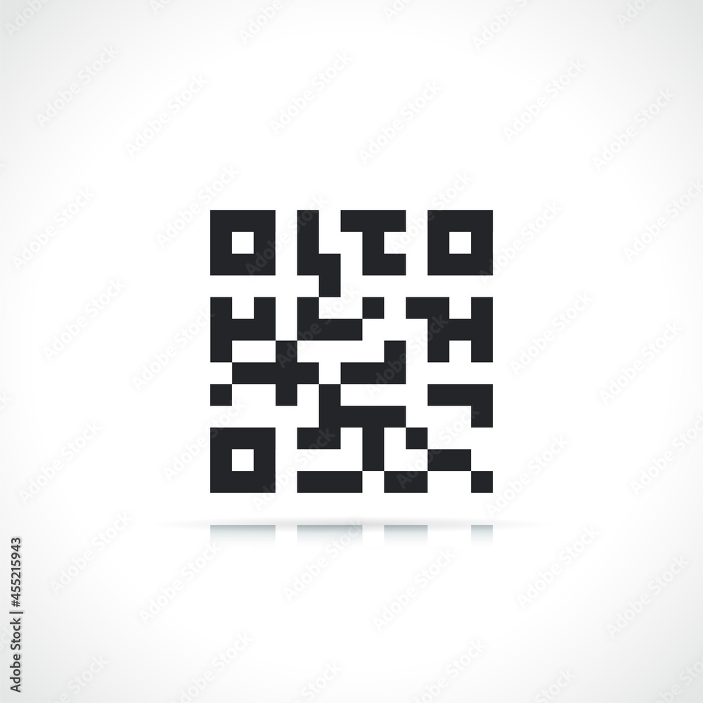 qr code black illustration isolated qr code black illustration isolated