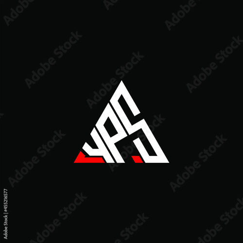YPS letter logo creative design. YPS unique design
 photo