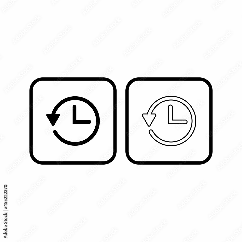 history icon, history vector for web and apps illustrations history icon, history vector for web and apps illustrations