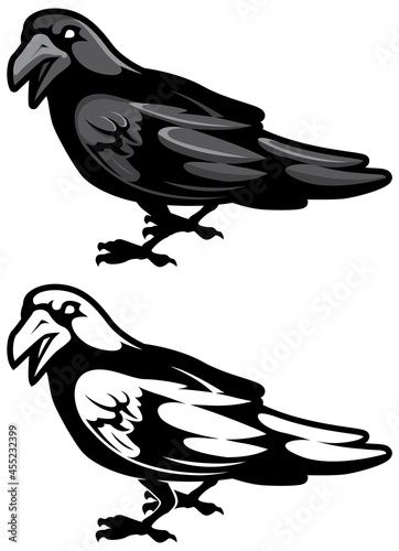 Black Raven Symbol