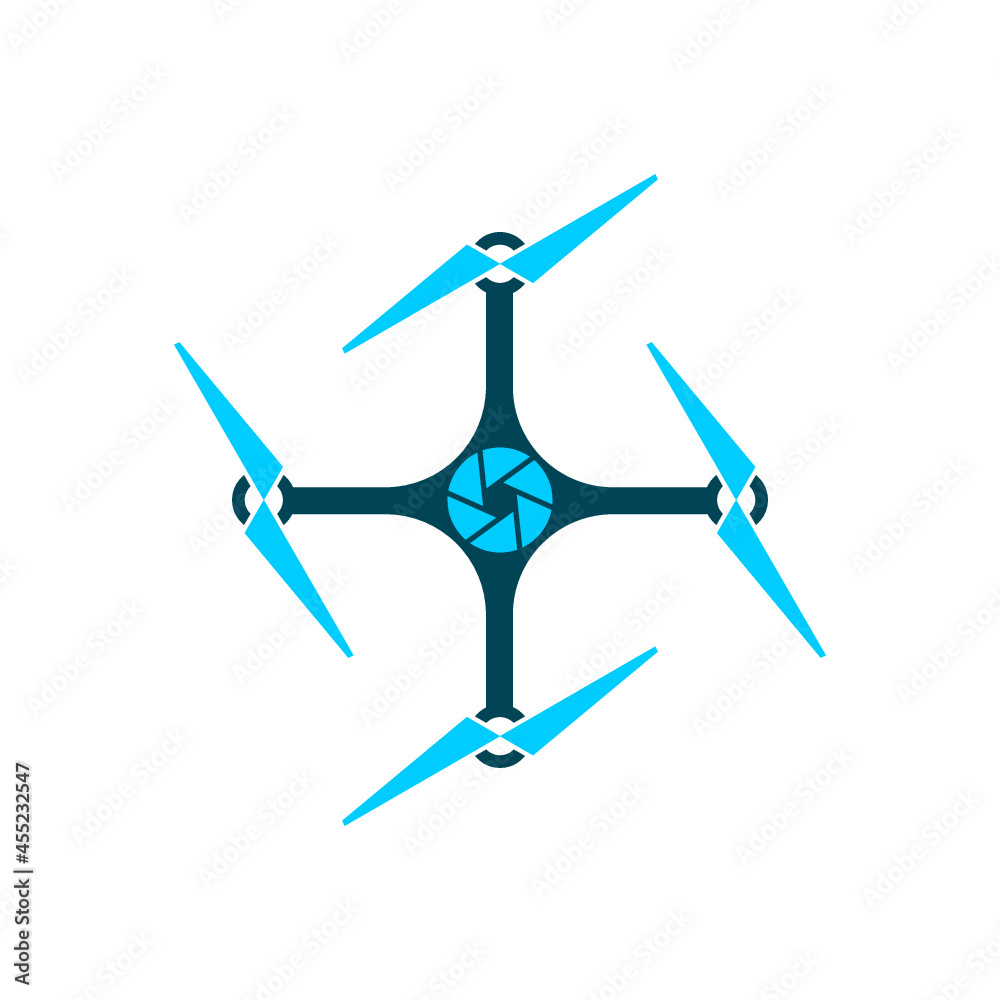 Drone icon isolated on white background Drone icon isolated on white background