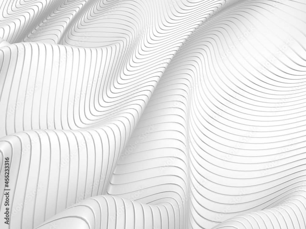 White abstract liquid wavy background White abstract liquid wavy background