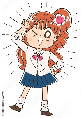 かわいい陽キャのギャル