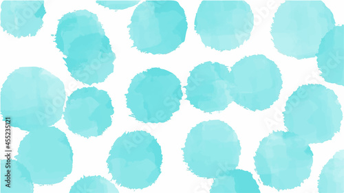 Blue watercolor background for your design, watercolor background concept, vector.
