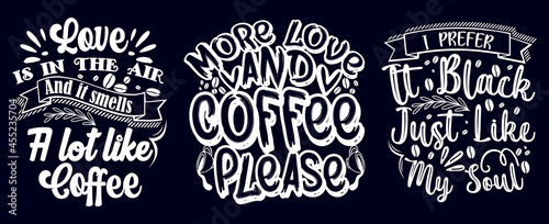 Coffee quotes bundle t shirt design