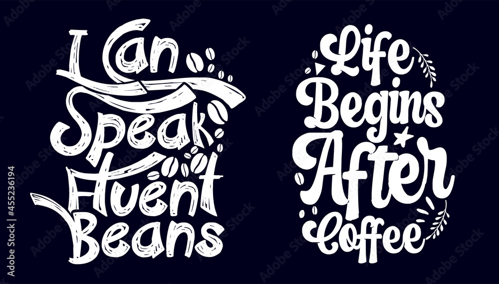 Coffee quotes bundle t shirt design Coffee quotes bundle t shirt design