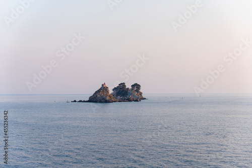 Adriatic sea and island Sveta Nedjelja in Petrovac, Montenegro © ArtmediaworX