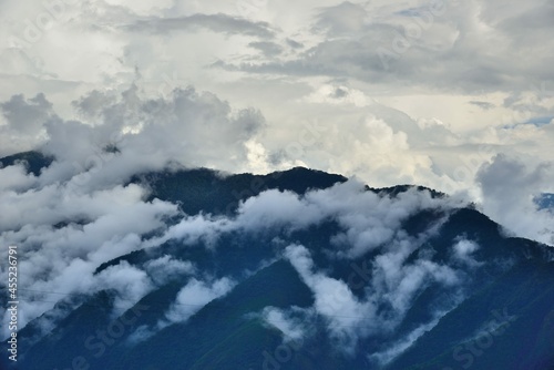 Mountain landscape-Mountain View Resort in the Hsinchu,Taiwan.