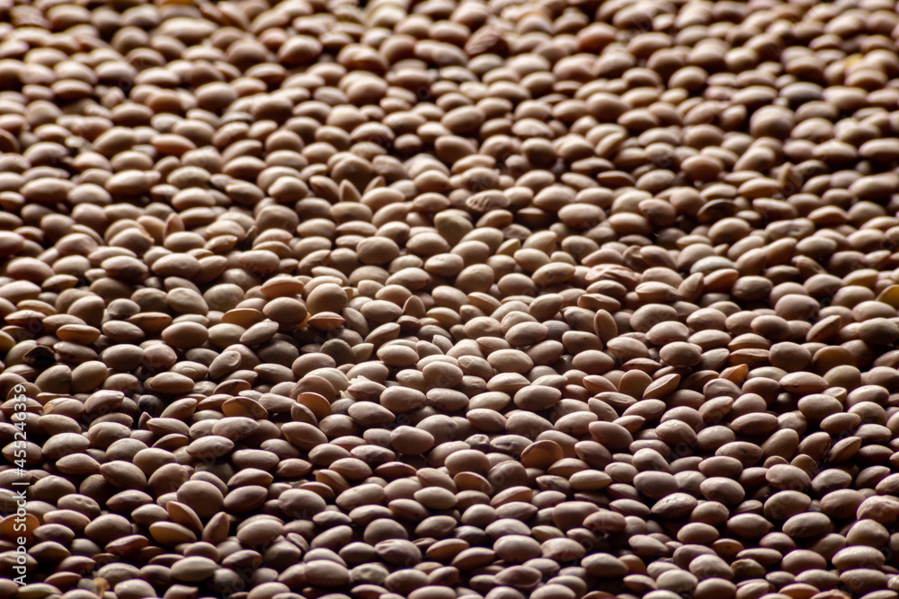 Lentils background. Texture. Selective focus. Lentils background. Texture. Selective focus.
