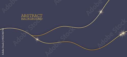 Abstract gold luxury background. Vector illustration