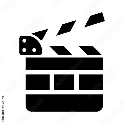 Movie Clap Board Icon