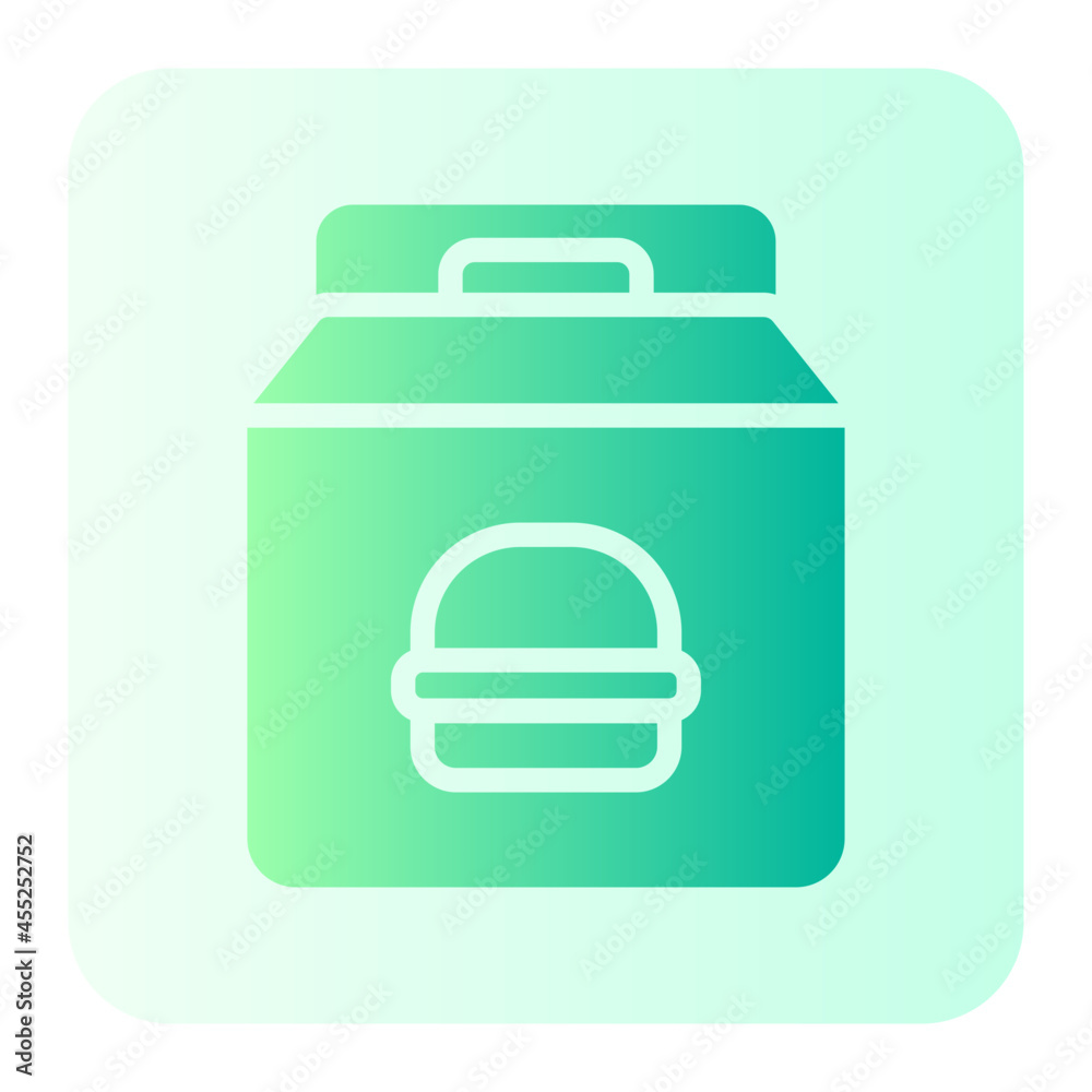 Fast Food gradient icon