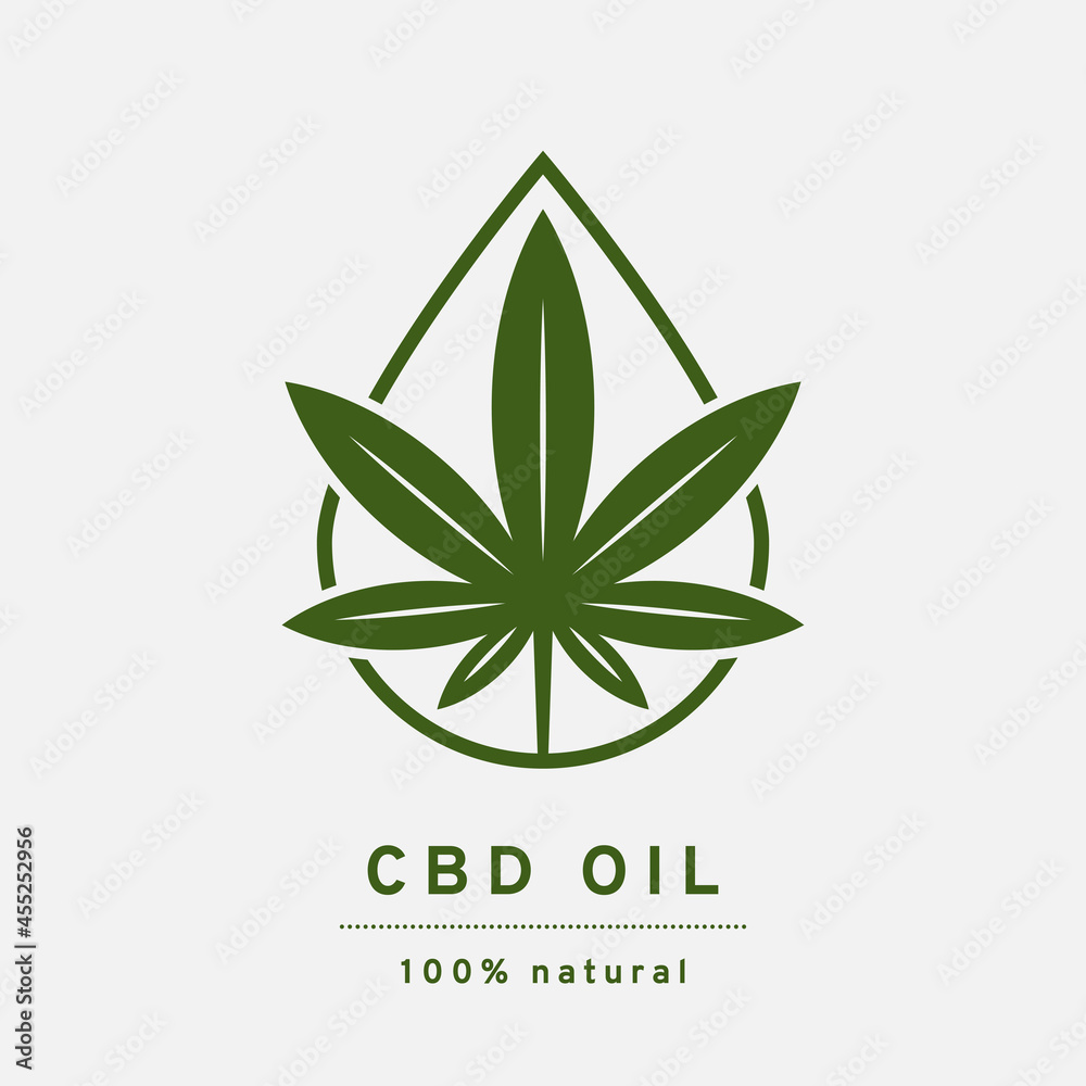 CBD oil icon. Cannabis herb, vector illustration, EPS 10 CBD oil icon. Cannabis herb, vector illustration, EPS 10