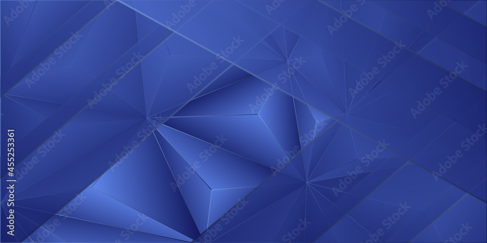 Modern blue 3D background Modern blue 3D background