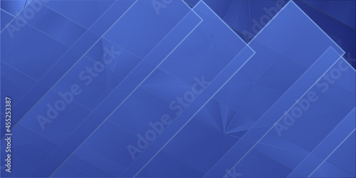 Modern blue 3D background