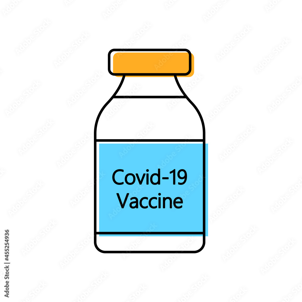 Vaccine against COVID-19. Immunization or vaccination. Vector illustration Vaccine against COVID-19. Immunization or vaccination. Vector illustration
