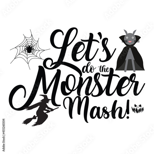 Let’s do the Monster Mash! Halloween Cruft Vector Design.
