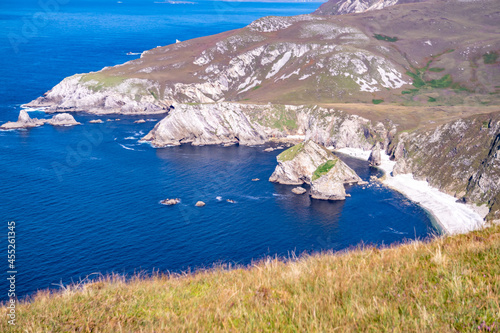 Glenlough bay between Port and Ardara in County Donegal is Irelands most remote bay photo