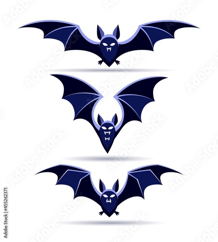 Cartoon vampire bat