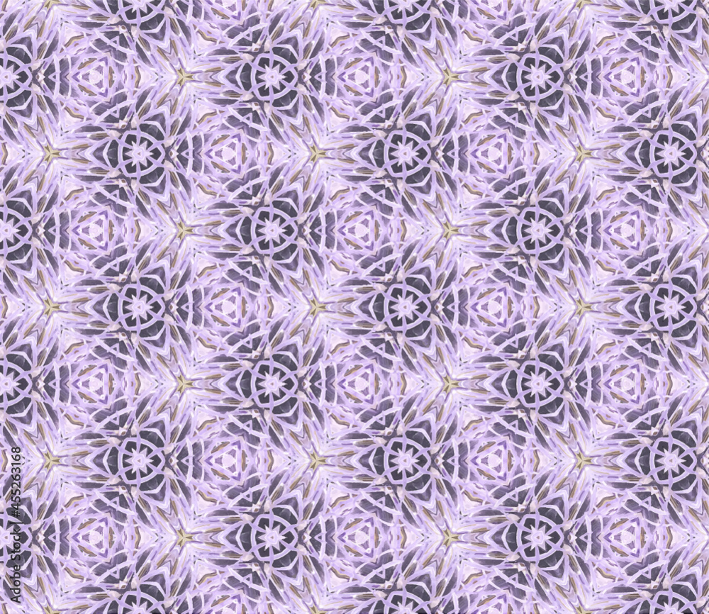 Hintergrund, Muster Blüten violett