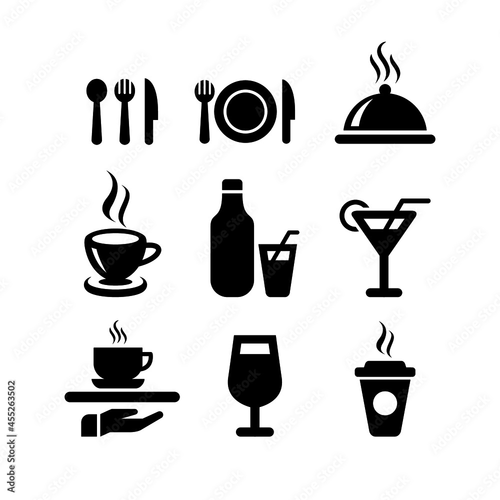 Food and Drink Icon Set