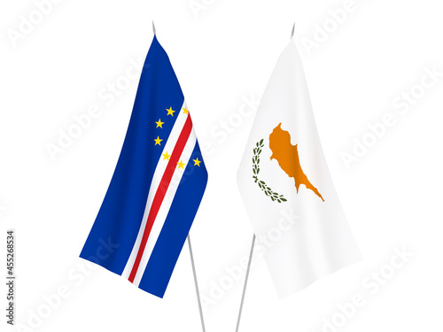Republic of Cabo Verde and Cyprus flags