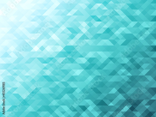 背景 背景素材 ポリゴン 壁紙 イラスト 幾何学 角柱 青 水色 光 柄 模様 グラデーション