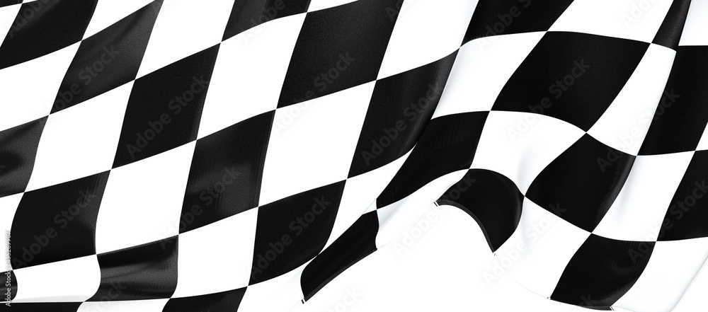 Obraz premium finish flag finishflag background muster
