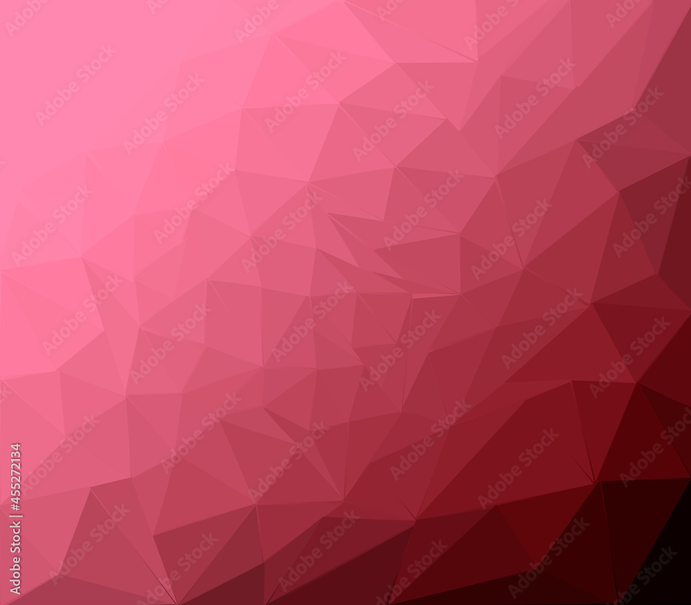 Light pink triangle mosaic background. Creative illustration in halftone style with triangles. Triangular pattern for your design. Light pink triangle mosaic background. Creative illustration in halftone style with triangles. Triangular pattern for your design.