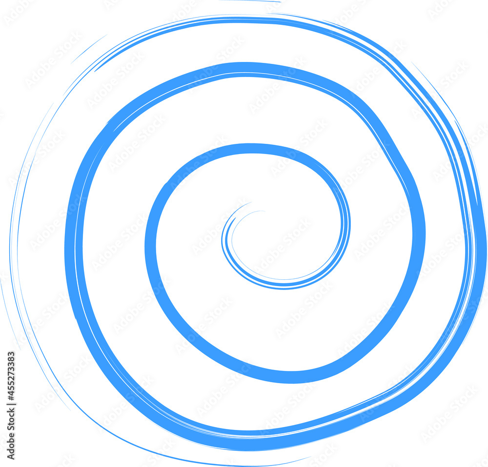 abstract blue spiral. Logo blue spiral waves. waves ocean beach swirl. Blue spiral icons. cobalt swirling water texture. Blue futuristic circular wave vector
