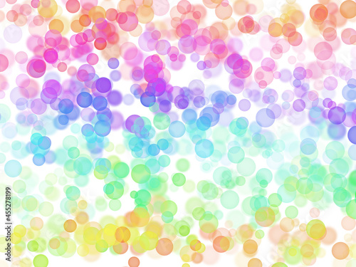 Bokeh Abstract Background. Abstract scribble texture. Abstract watercolor on white background.