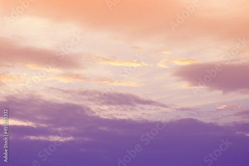 Soft Cloud sky subtle background purple pastel gradient color for sky cloud nature abstract background 
