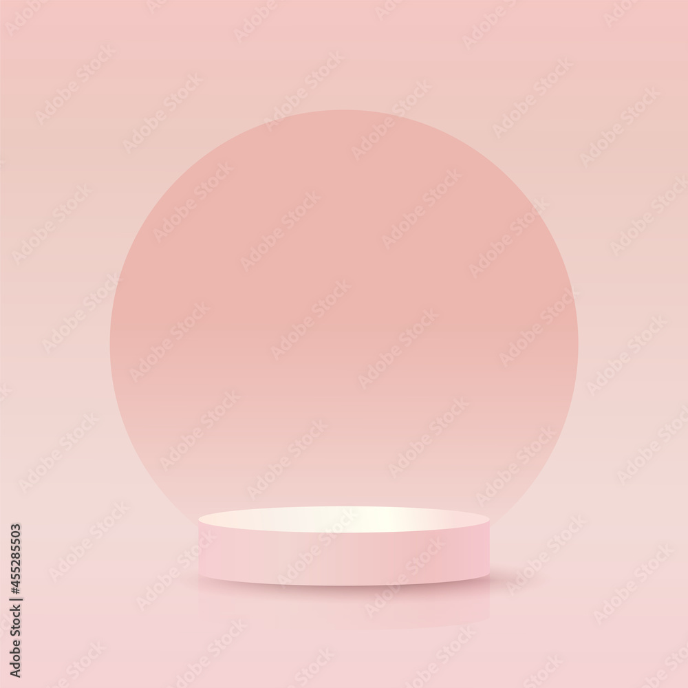 3d product showcase mockup for your design products. Round stage podium, square background, peach color gradient circle. Soft abstract light pink vector decoration mockup for commercial projects. 3d product showcase mockup for your design products. Round stage podium, square background, peach color gradient circle. Soft abstract light pink vector decoration mockup for commercial projects.
