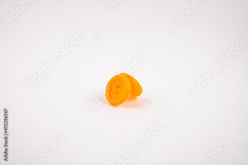 Buttons on a white background