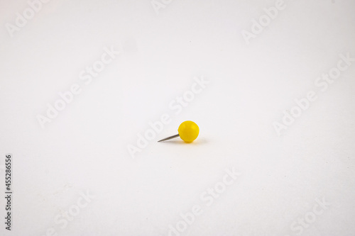 Button on a white background