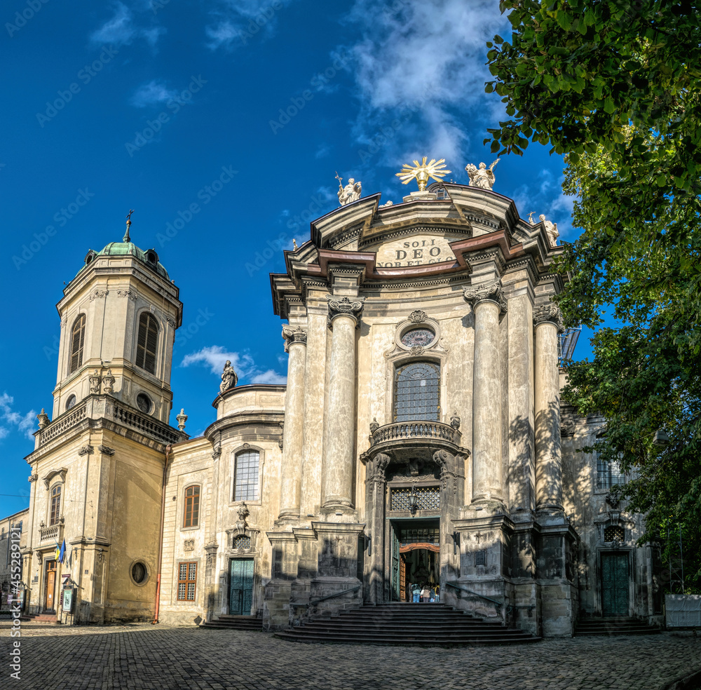 Dominican Cathedral and Monastery in Lviv, Ukraine