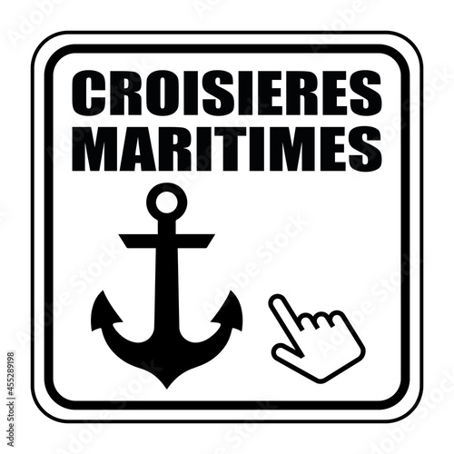 Logo croisières maritimes.