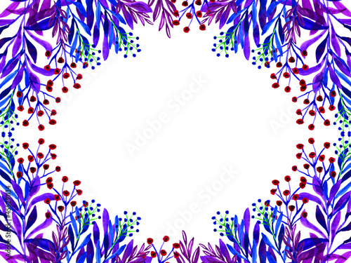Floral colorful background with soft flower and leaves.