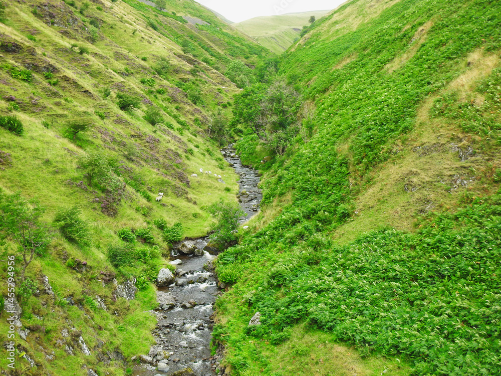 path in the mountains