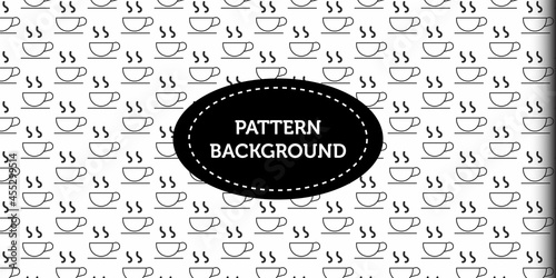 Popular design pattern ornament. Barbershop tools doodles pattern isolated on white background. Christmas pattern background, Public area icon collection